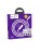 Usb Кабель-зарядка Micro Hoco U63 Spirit 2.4A 1.2м светящийся армированный белый