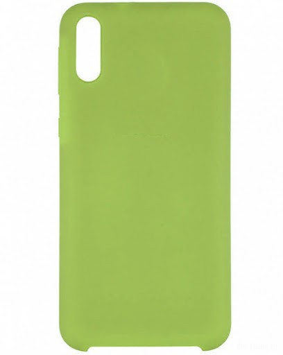 Накладка для Samsung Galaxy A10 Silicone cover зеленая