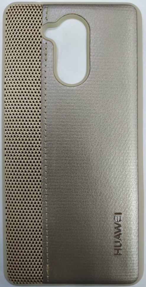 Накладка для Huawei Honor 6S силиконовая кожзам с логотипом в ассортименте