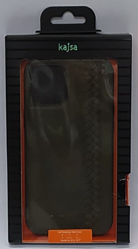 Накладка для i-Phone 12 Pro Max 6.7" Kajsa силикон под кожу ассортимент
