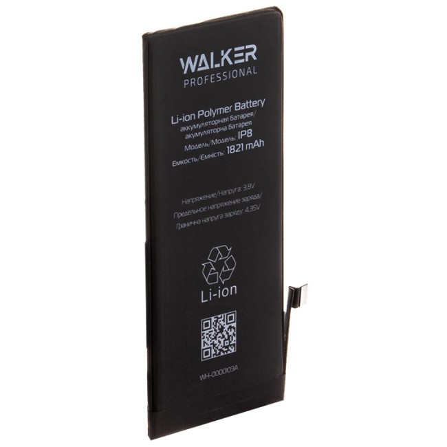 Аккумуляторная батарея Walker для i-Phone 8 1821mAh