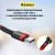 Usb Кабель-зарядка TYPE-C Baseus Cafule 2A 3м (CATKLF-U09) красный