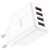 Сетевое зарядное устройство Hoco C102A 4USB 18W QC3.0 белое