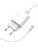 Сетевое зар. устр. Borofone BA21A с шнуром Micro 1USB 2.1A белое