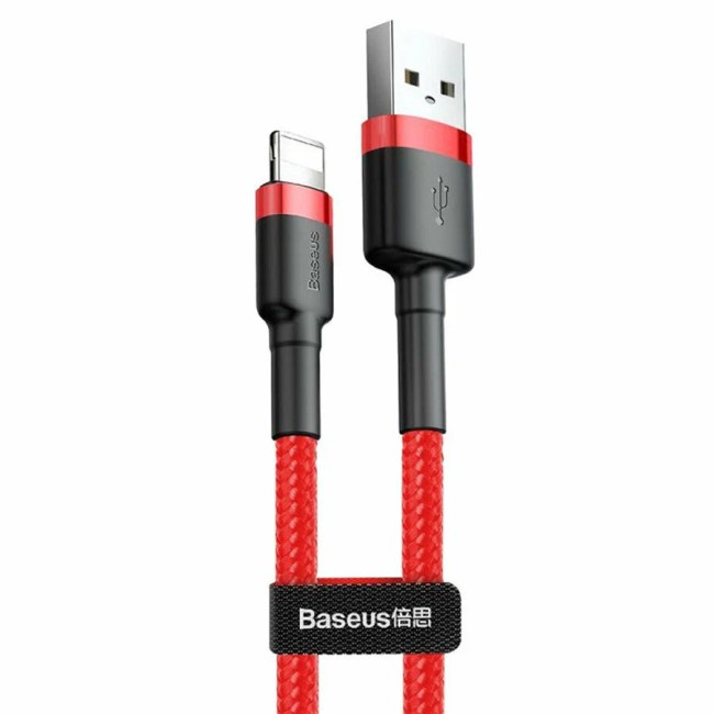 Usb Кабель-зарядка Lightning Baseus 1.5A 2м CALKLF-C09 красный