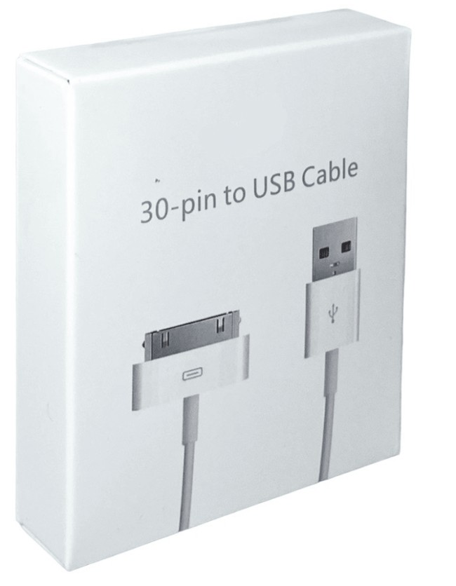 Usb Кабель-зарядка i-Phone 4/4s под оригинал AAA в упаковке