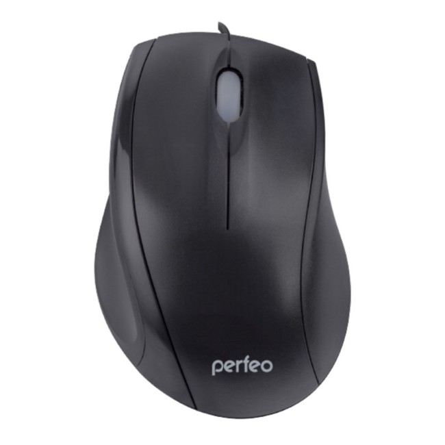 Perfeo мышь оптическая "CLASS", 3 кн, DPI 1000, USB, чёрн.