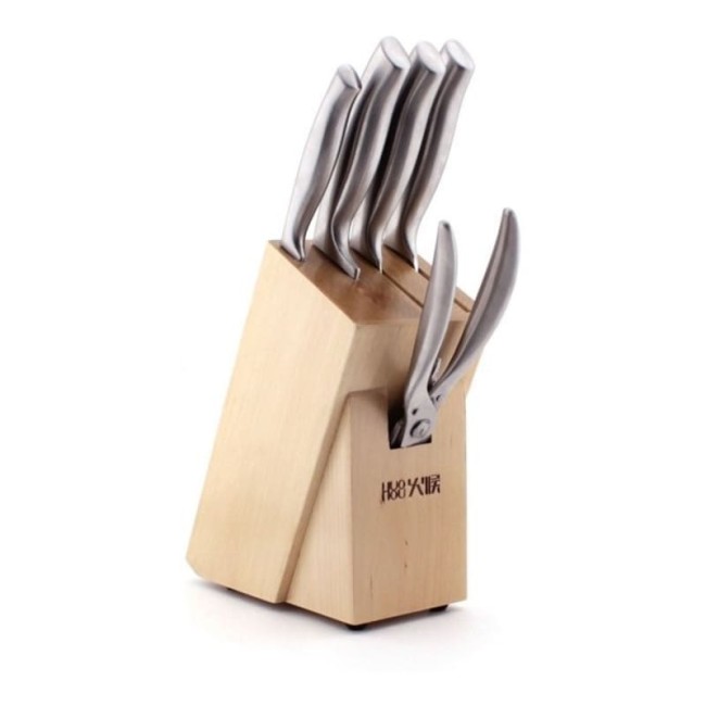 Набор ножей HuoHou 5-piece HuoHou Nano Knife Set (HU0014) серебристый