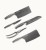 Набор ножей HuoHou 5-piece HuoHou Nano Knife Set (HU0014) серебристый