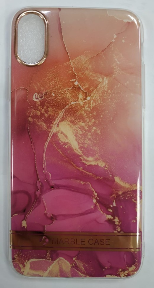Накладка для i-Phone X/XS силикон разные рисунки