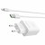 Сетевое зар. устр. Borofone BA32A 1USB с шнуром Micro 3A белое