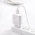 Сетевое зар. устр. Borofone BA32A 1USB с шнуром Micro 3A белое