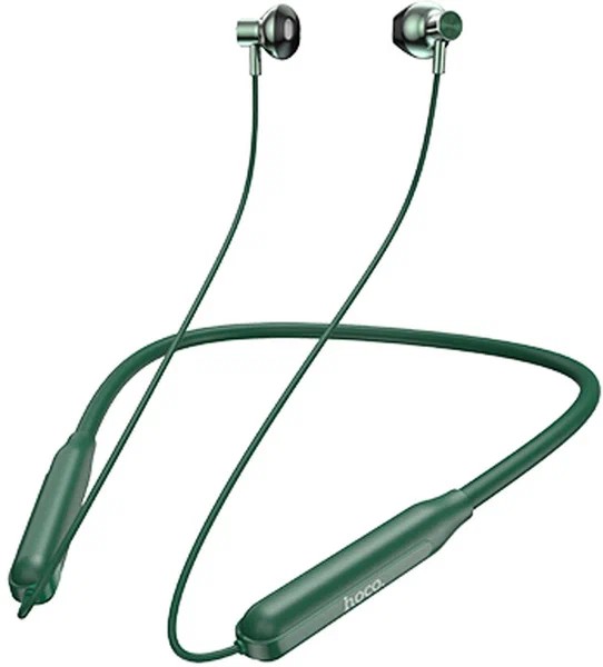 Беспроводные наушники для спорта Hoco ES58 BT5.0/200mAh/15ч зеленые