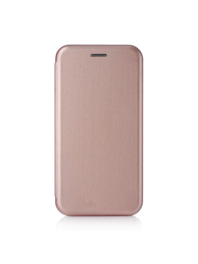 Чехол-книжка Huawei Honor 50 Lite Fashion Case кожаная боковая розовое золото