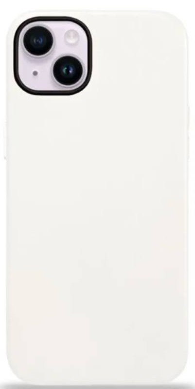 Накладка для i-Phone 15 K-Doo Noble кожаная белая