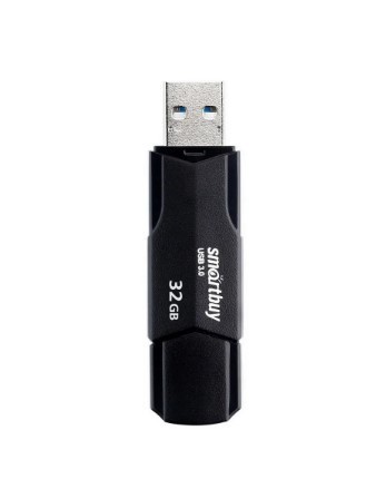 3.1 USB флеш накопитель Smartbuy 32GB Clue black (SB32GBCLU-K3)