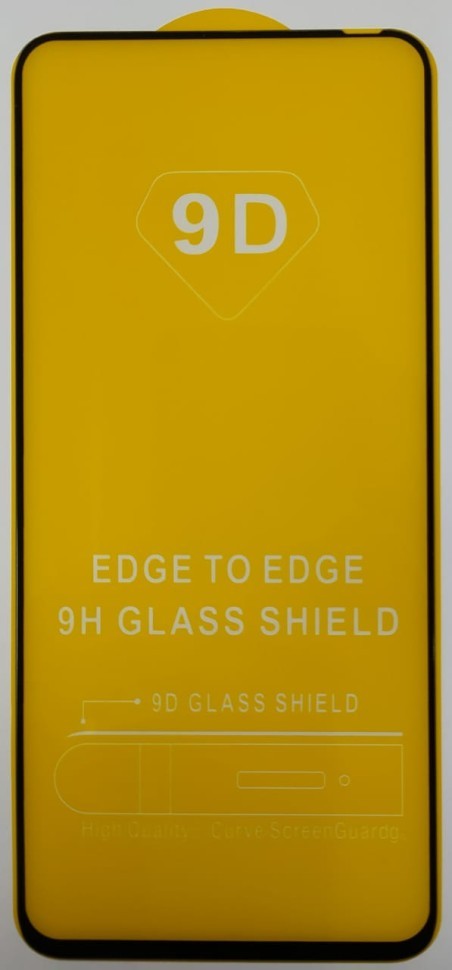 Защитное стекло для Huawei Honor V30 9D черное
