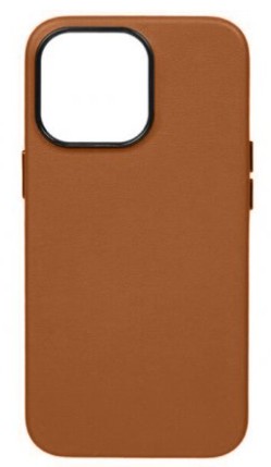 Накладка для i-Phone 13 Pro K-Doo Noble кожаная светло-коричневая