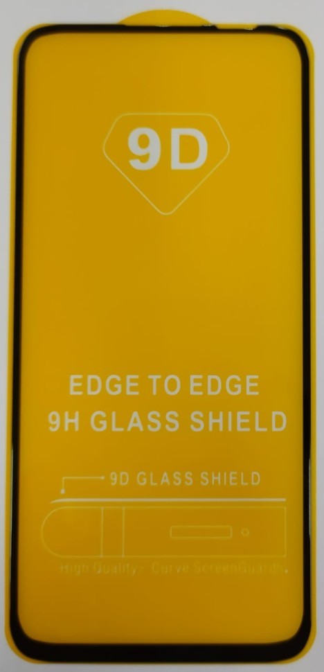 Защитное стекло для Huawei Y7P 9D черное