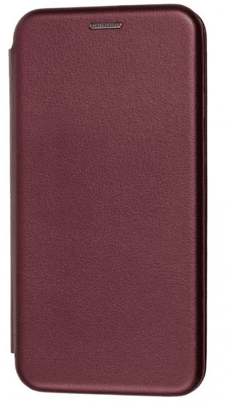 Чехол-книжка Samsung Galaxy A50 Fashion Case кожаная боковая бордовая