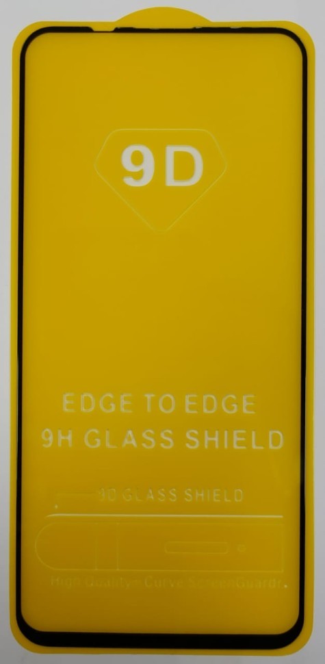 Защитное стекло для Huawei Nova 5T 9D черное
