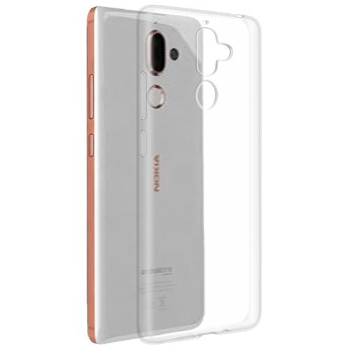 Чехол-накладка силикон 0.5мм Nokia 7 прозрачный