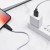 Usb Кабель-зарядка Type-C на Lightning Hoco X21 plus 20W 3A 1M белый