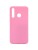 Накладка для Huawei Honor 9C Silicone cover розовая