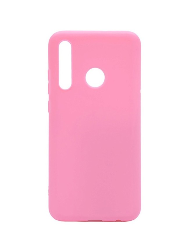 Накладка для Huawei Honor 9C Silicone cover розовая