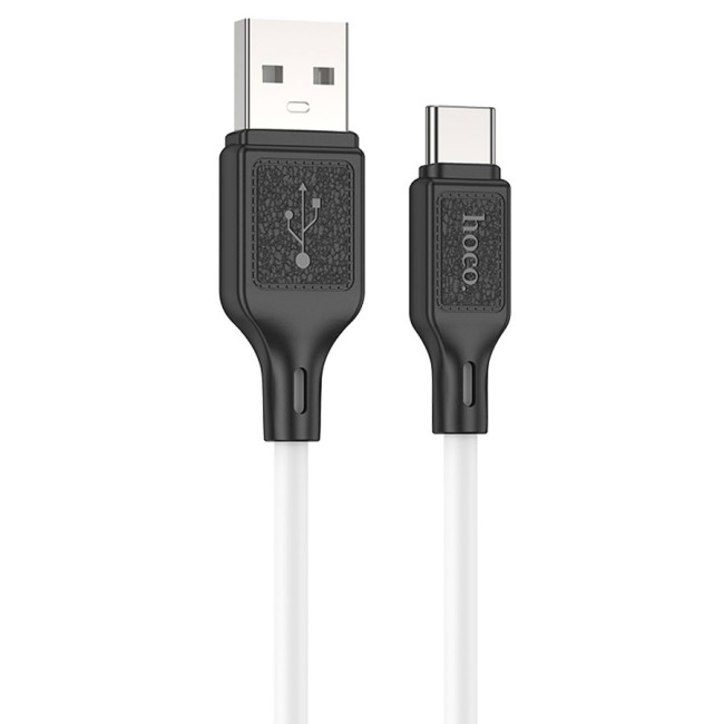 Usb Кабель-зарядка Type-C Hoco X90 3A 1м силиконовый белый
