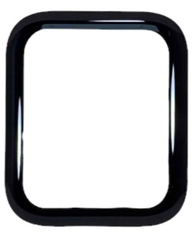 Защитное стекло для Apple watch "49" Supglass XC-50 полный клей 3D чёрное