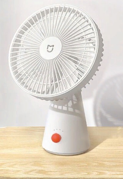 Вентилятор портативный Xiaomi Mijia Desktop Fan 4000mAh ZMYDFS01DM белый