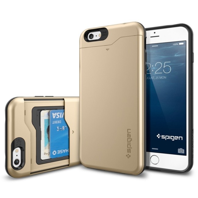 Чехол Spigen для i-Phone 6 Plus Slim Armor CS SGP10913 шампань