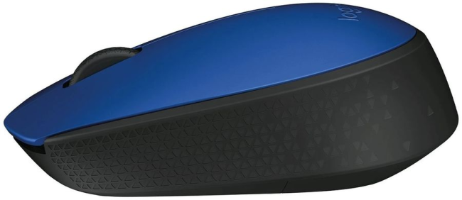 Мышь беспроводная Logitech M170 оптическая 1000DPI синий