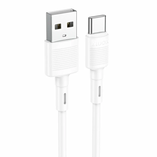 Usb Кабель-зарядка Type-C Hoco X83 3A 1м белый