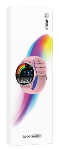 Смарт-часы Hoco Y15 Amoled Smart Sports Watch розово-золотые
