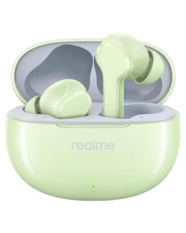 Беспроводные наушники с шумоподавлением Realme Buds T110 - зеленые - BT5.4/7ч