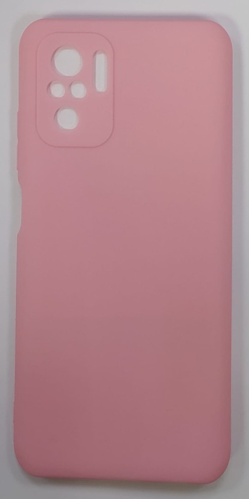 Накладка для Xiaomi Redmi Note 10 4G силикон матовый разноцветный