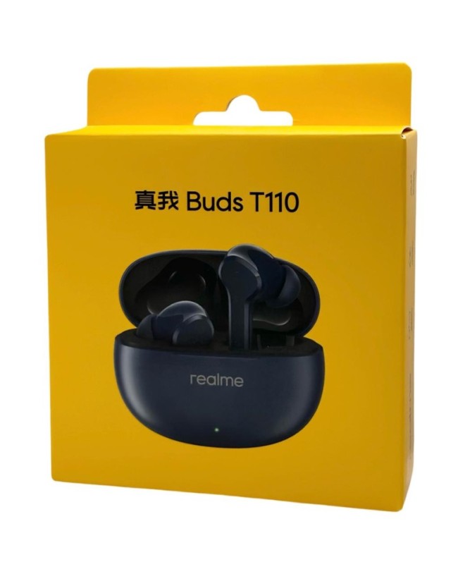 Беспроводные наушники TWS Realme Buds T110 BT5.4/7ч синие