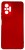 Накладка для Xiaomi Redmi Note 10 4G Silicone cover без логотипа красная