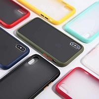 Накладка для i-Phone X бока цветной