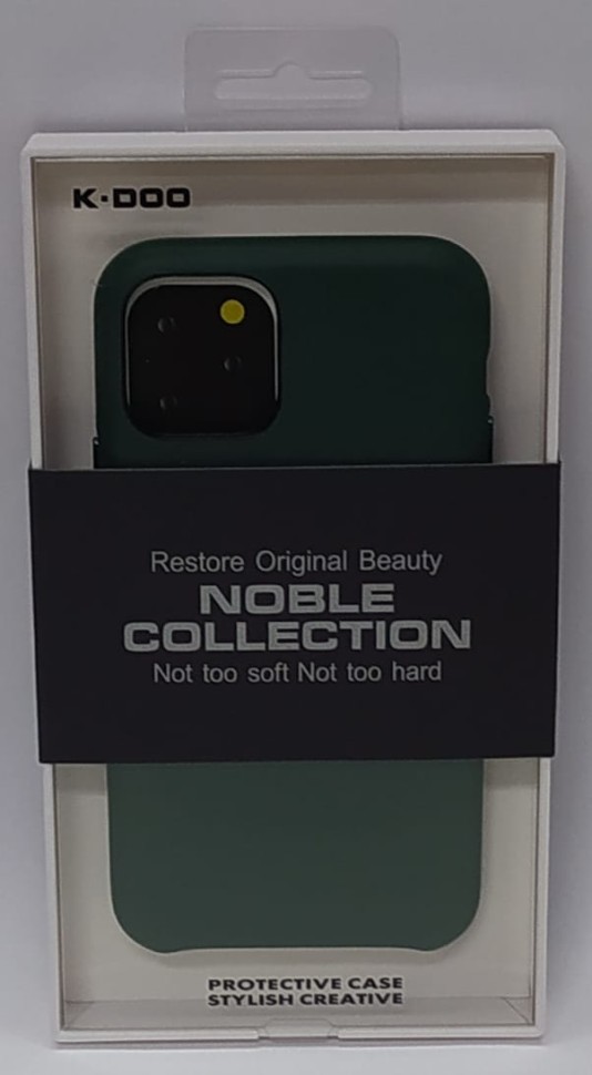 Накладка для i-Phone 11 Pro K-Doo Noble кожаная зеленая
