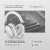 Стереонаушники Bluetooth полноразмерные Hoco W35 Max V5.3/45ч серебристые