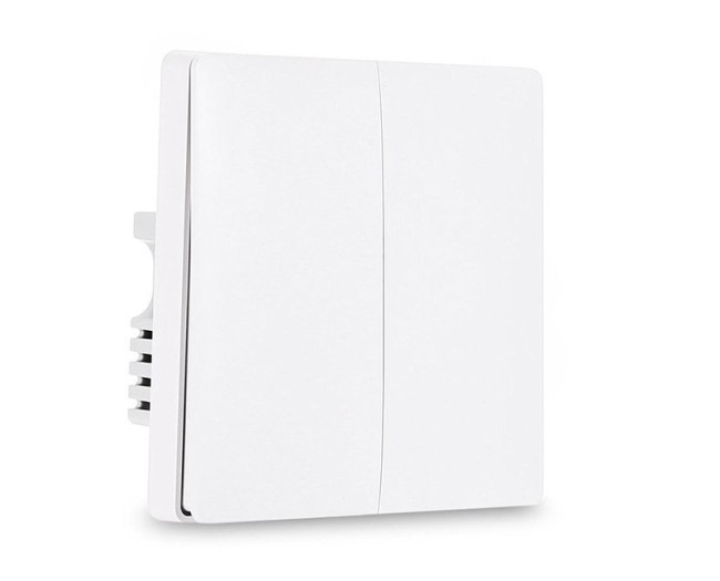 Умный выключатель Aqara Smart Wall Switch D1 QBKG24LM белый