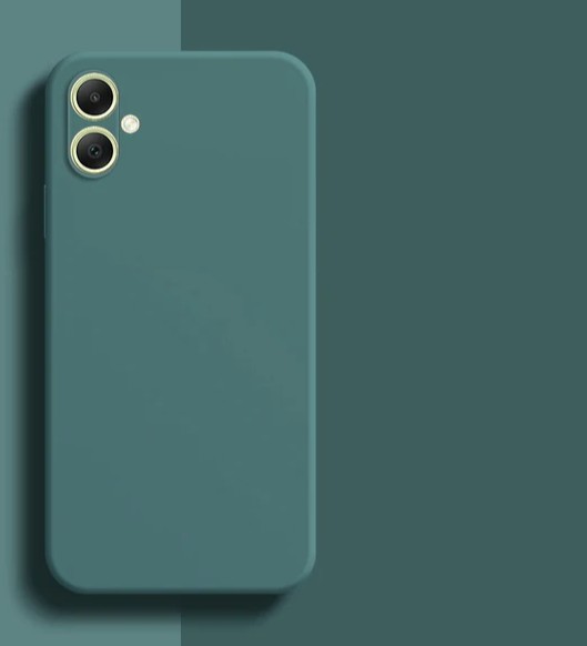 Накладка для Samsung Galaxy A05 Silicone cover зеленая