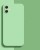 Накладка для Samsung Galaxy A05 Silicone cover зеленая