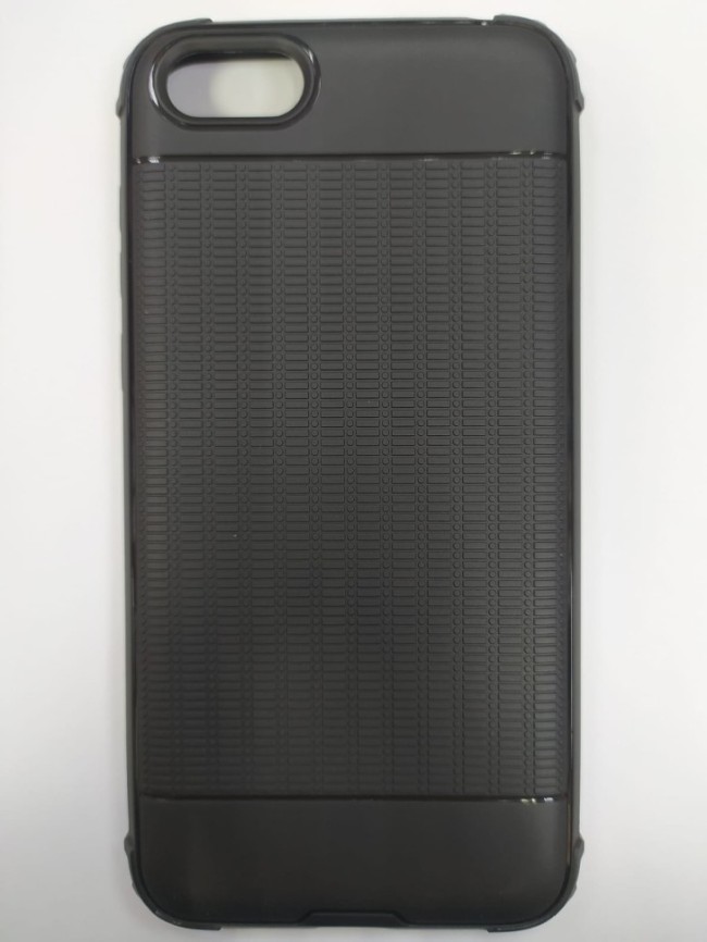 Накладка для Huawei Y5 (2018) силикон Auto Focus чёрный
