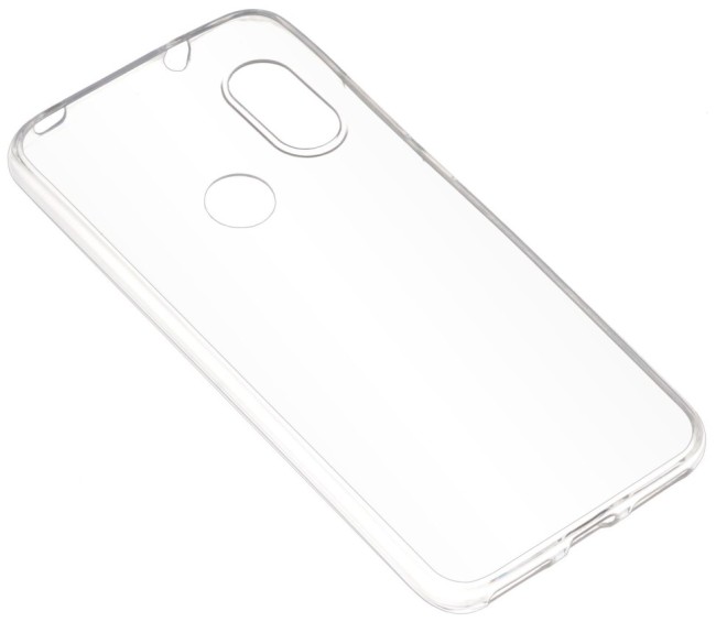 Чехол-накладка силикон 0.5мм Huawei Honor Play прозрачный