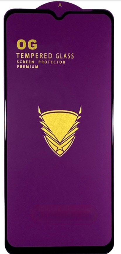 Защитное стекло для Samsung Galaxy A23 OG Purple черное