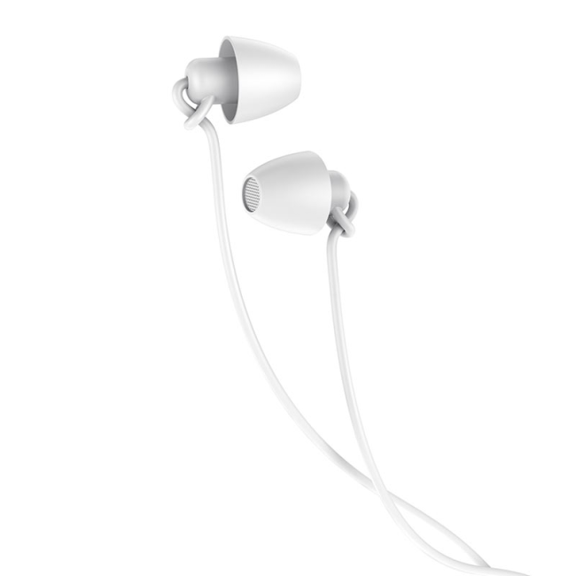 Наушники с микрофоном Borofone BM58 Sleep 1.2м белые